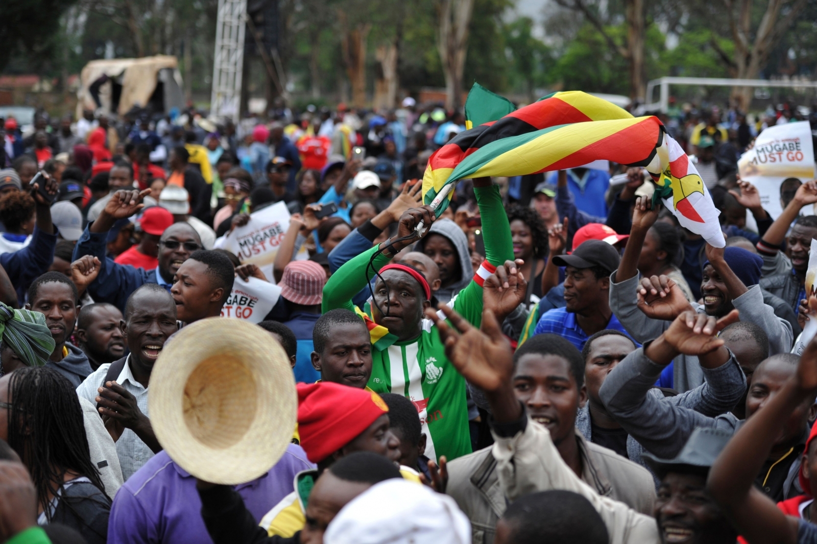 Zimbabwe Robert Mugabe Protest