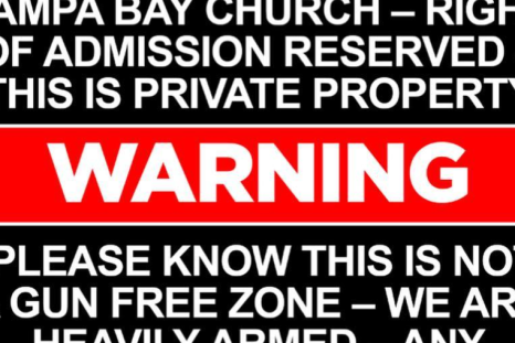 Tampa Bay Church Warning