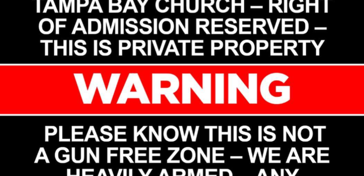 Tampa Bay Church Warning