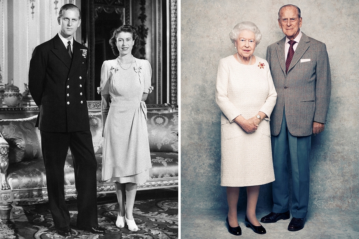 The Queen and Prince Philip platinum wedding anniversary ...