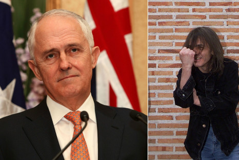 Malcolm Turnbull and Malcolm Young