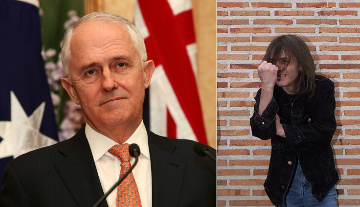 Malcolm Turnbull and Malcolm Young