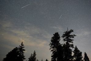Artificial meteor showers