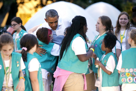 Girl Scouts Obama