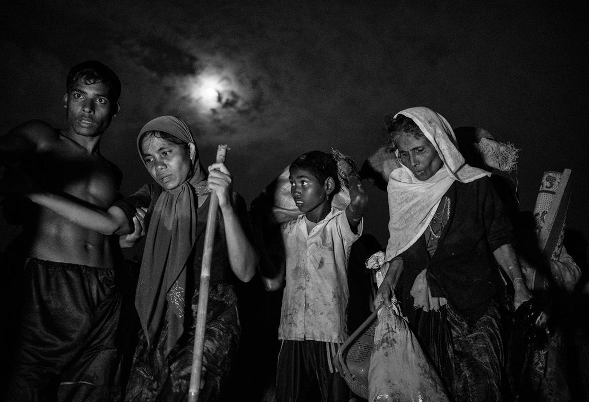 Rohingya Muslim refugees Kevin Frayer