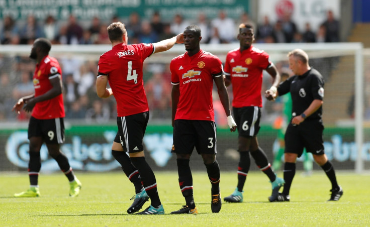 Phil Jones and Eric Bailly