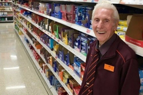 Reg Buttress, believed to be Britain’s oldest shop, worker has died aged 94 – two months after retiring