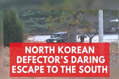 Dramatic Footage Shows the Moment North Korean Defector Escapes to the South 
