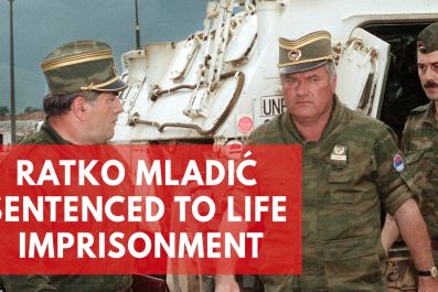 Ratko Mladic Sentenced to Life Imprisonment For Bosnia Genocide