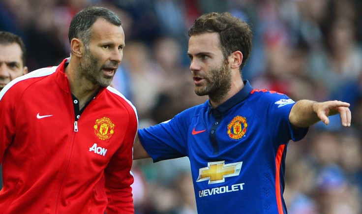 Juan Mata and Ryan Giggs