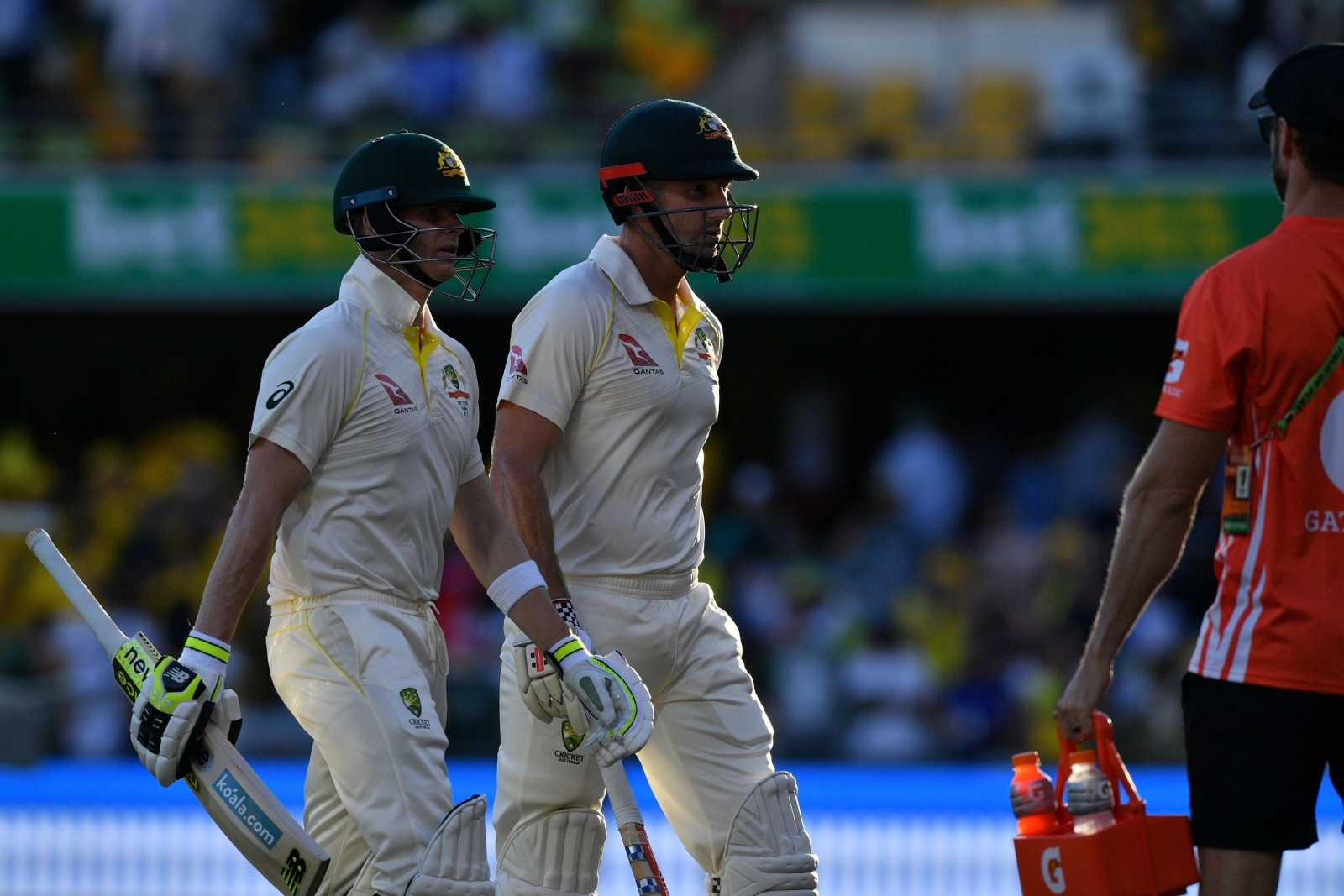 Ashes 2017-18: Steven Smith And Shaun Marsh Steady Australia After ...