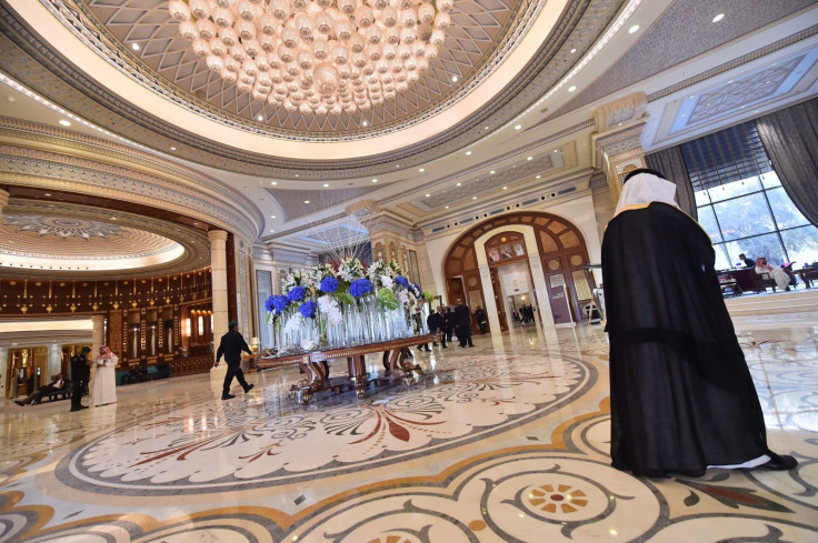 The five-star Ritz-Carlton in Riyadh where dozens of royal figures, ministers and businessmen are detained by Saudi authorities The five-star Ritz-Carlton in Riyadh where dozens of royal figures, ministers and businessmen are detained by Saudi authorities