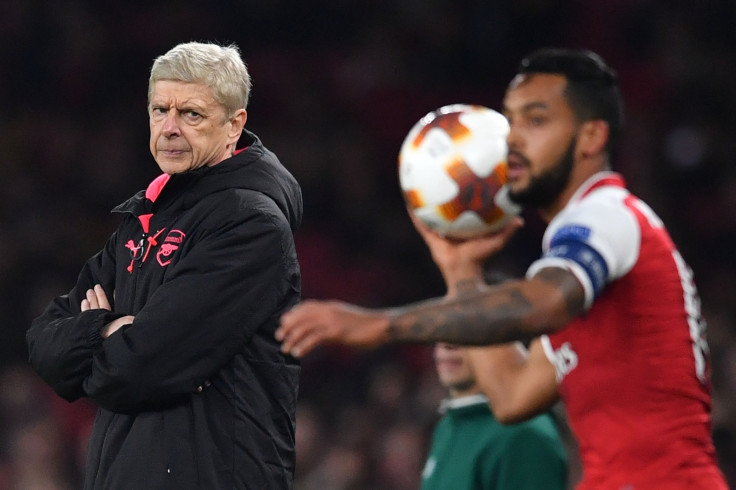 Arsene Wenger and Theo Walcott