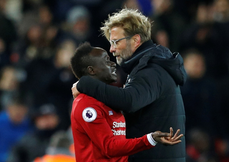 Sadio Mane & Jurgen Klopp