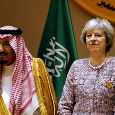 King Salman Theresa May