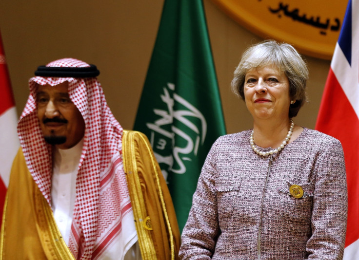 King Salman Theresa May