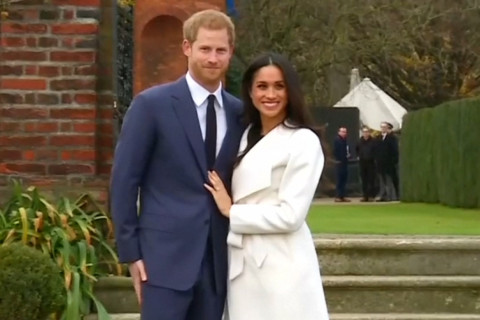 Prince Harry And Meghan Markle Make First Public Appearance Since Engagement