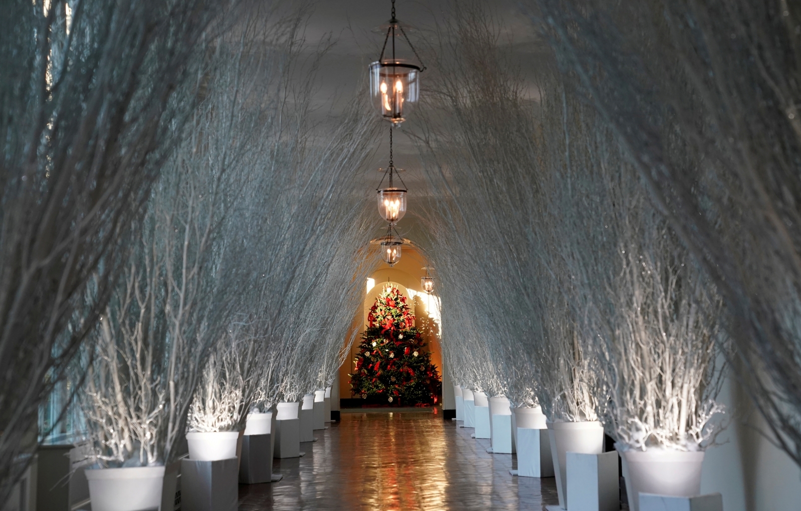 White House Christmas decorations 2017