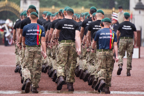 Royal Marine corporals forced soldiers to masturbate to gay porn and hung them upside down for failing to carry out routine tasks, a court martial heard