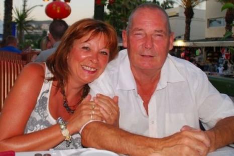 Jakki Smith (l), with her partner of 16 years John Bulloch who died in 2011, has won her legal battle to give unmarried couples the same bereavement rights as married couples