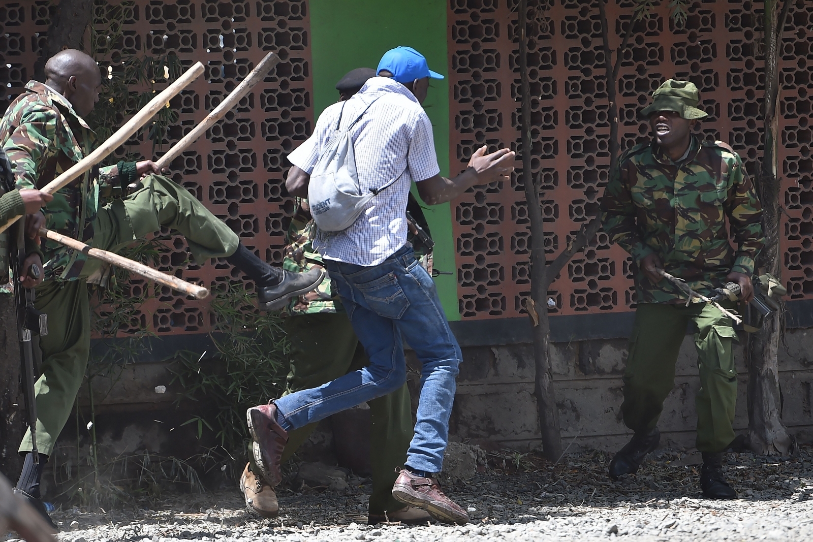 Kenya Uhuru Kenyatta inauguration protests