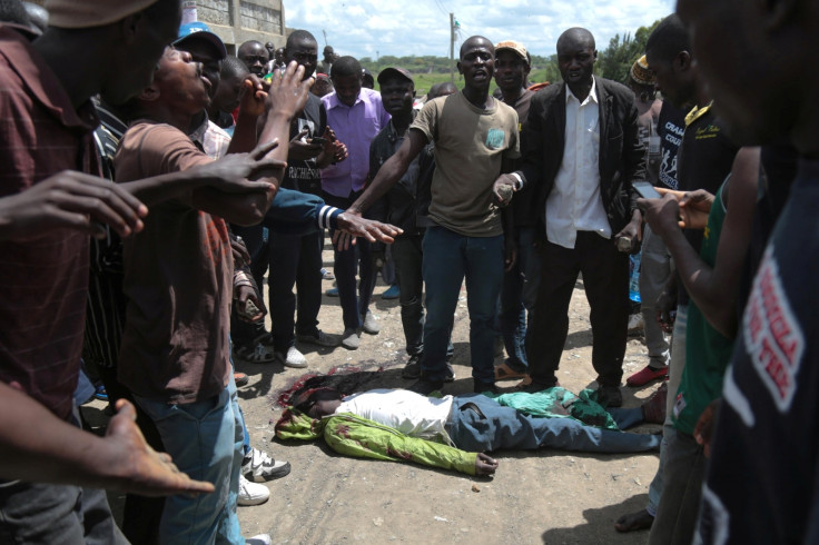 Kenya Uhuru Kenyatta inauguration protests