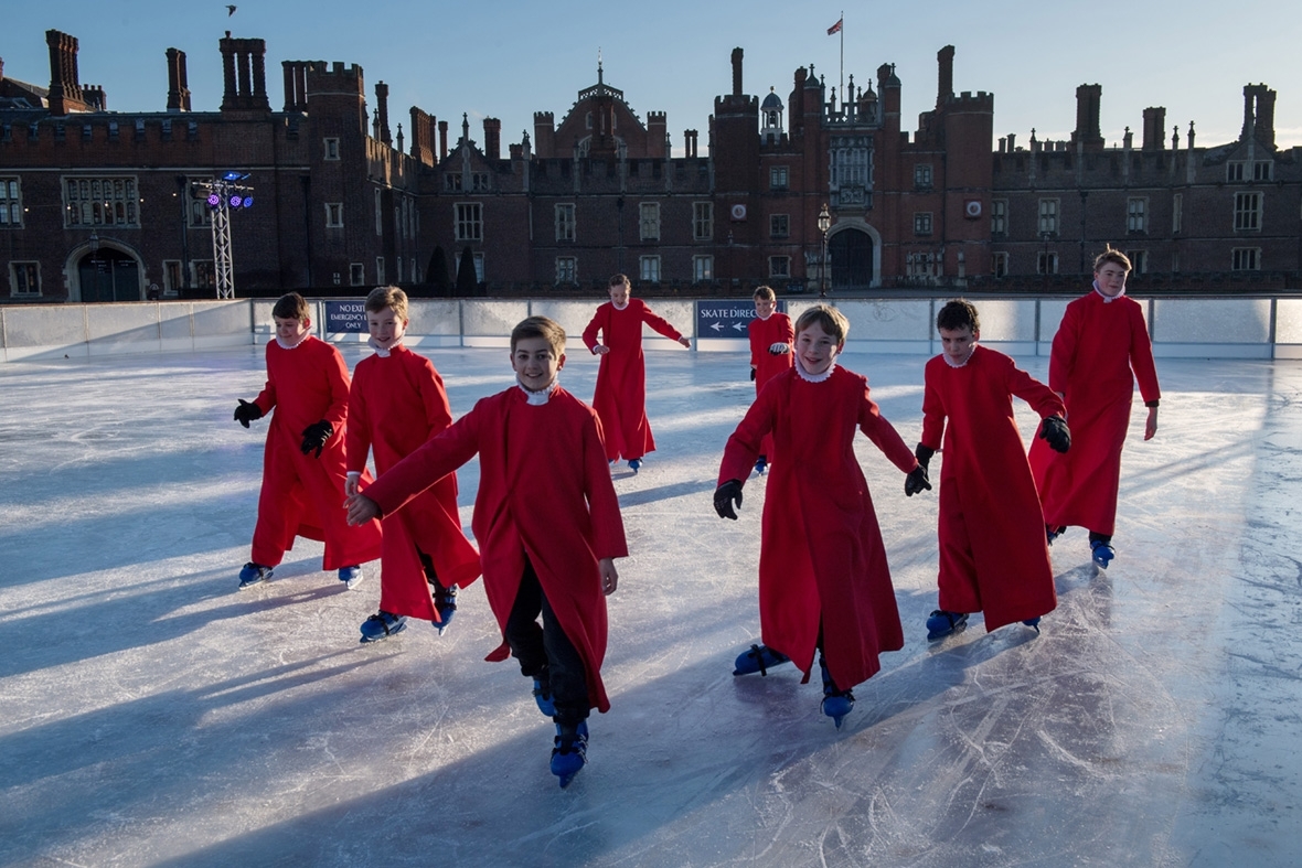 Christmas displays Britain