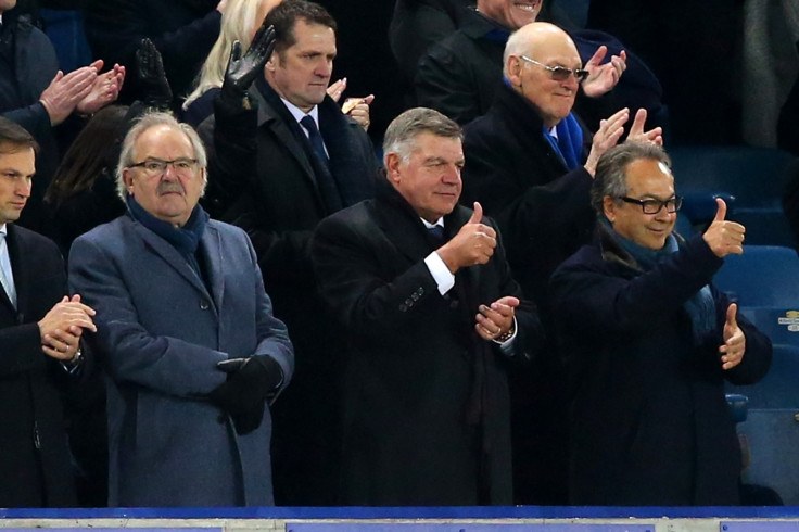 Jon Woods, Sam Allardyce and Farhad Moshiri