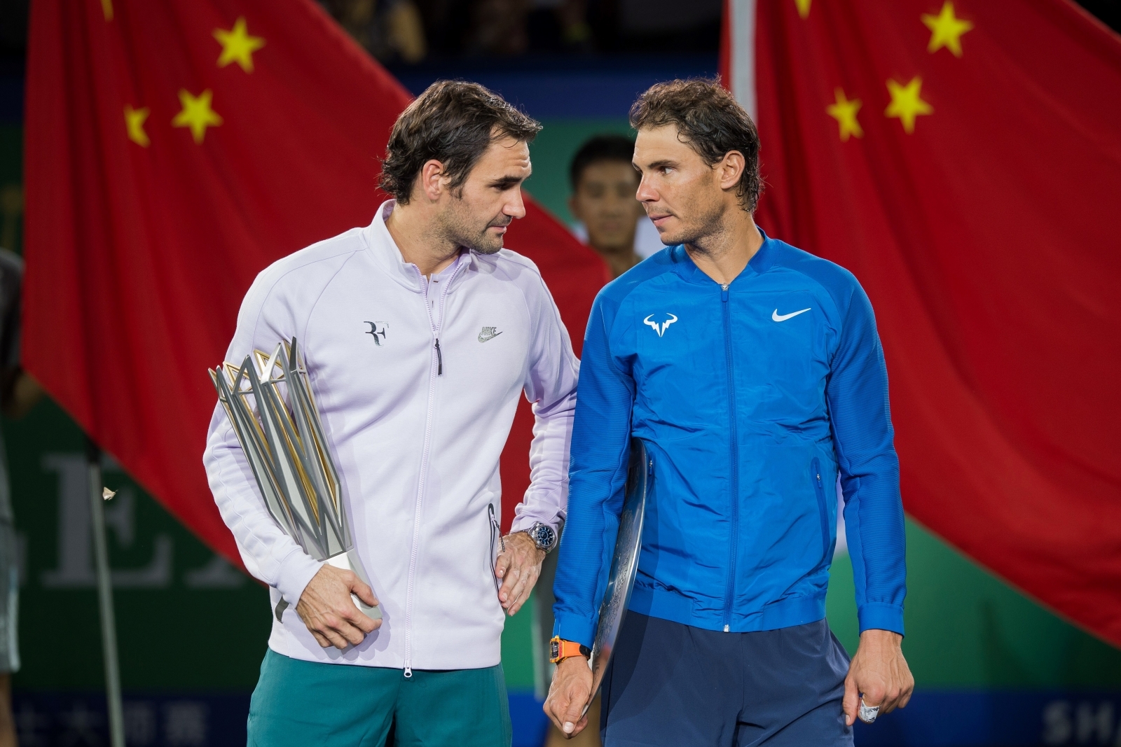 Roger Federer and Rafael Nadal Roger Federer and Rafael Nadal