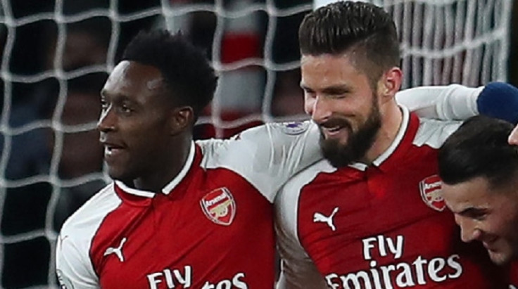 Danny Welbeck and Olivier Giroud