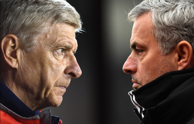 Arsene Wenger and Jose Mourinho