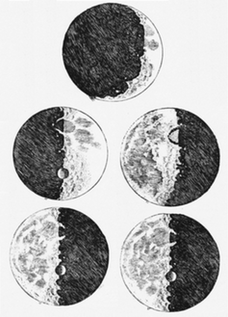 Gallileo moon sketches