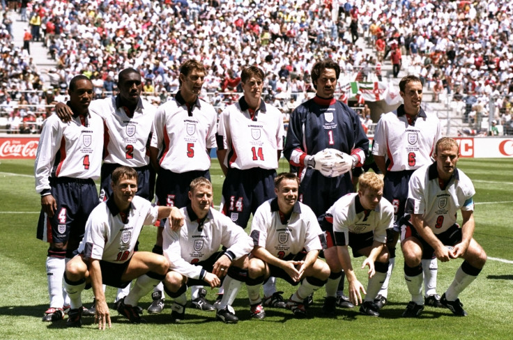 England squad 1998