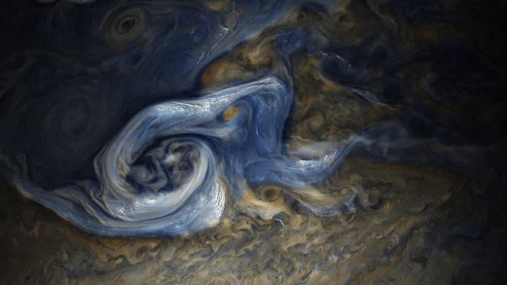 Jupiter northern hemisphere