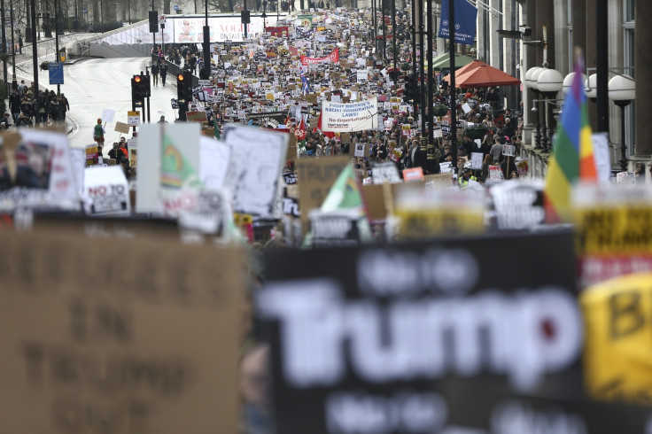 Trump protest