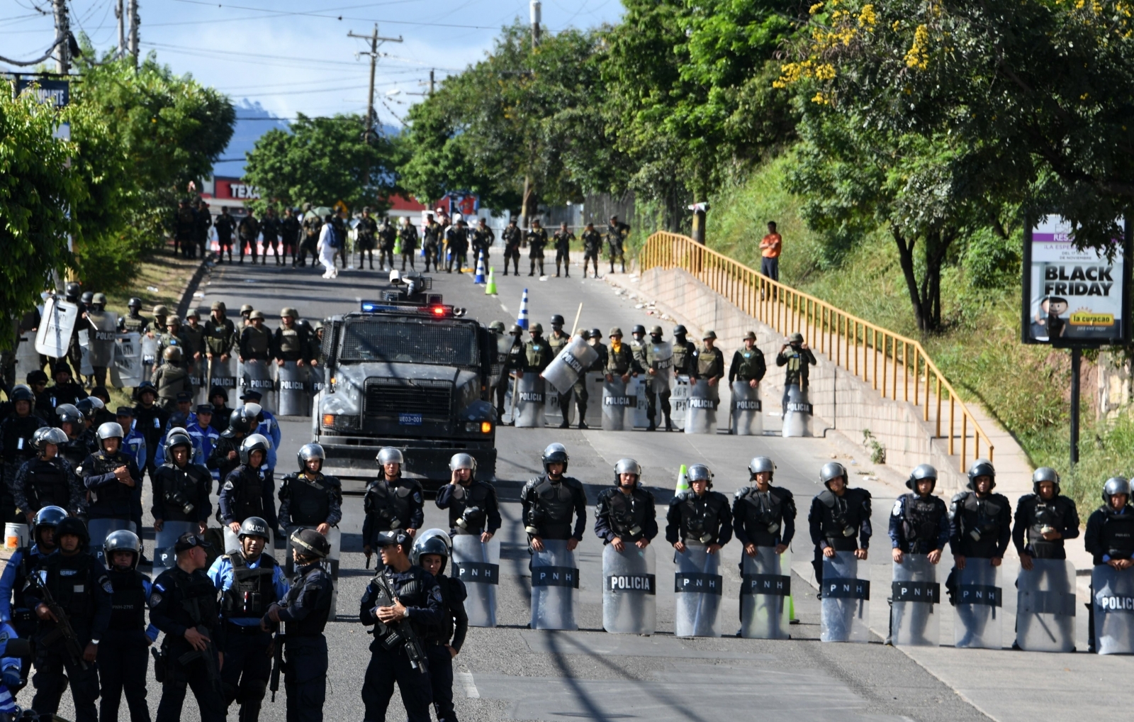 Honduras election protest