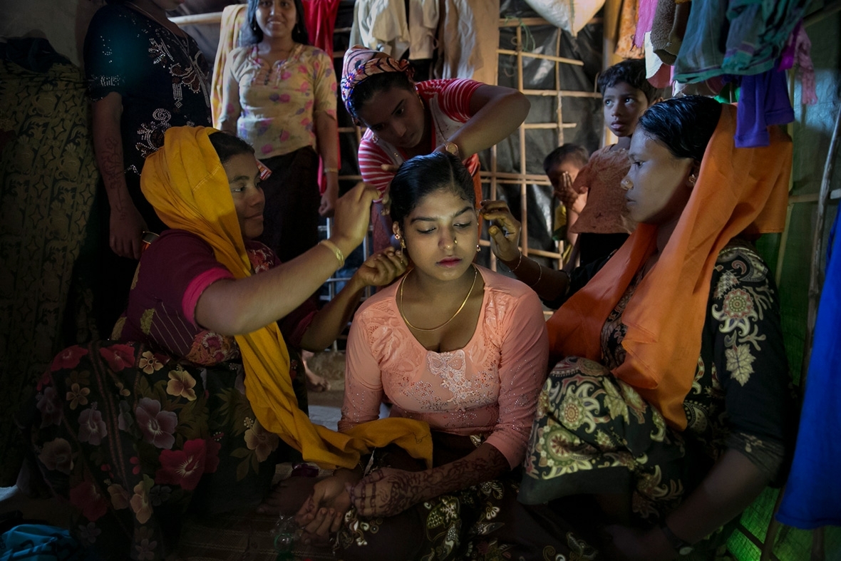 Rohingya child marriage refugee camps Bangladesh