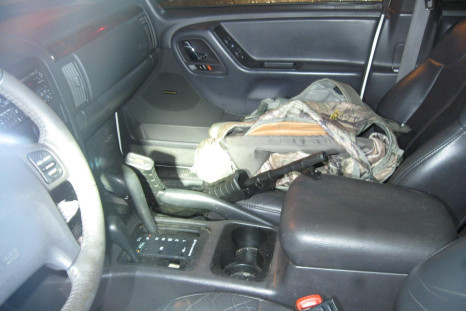 Guns were found in the suspect's Jeep