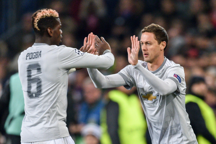 Paul Pogba and Nemanja Matic