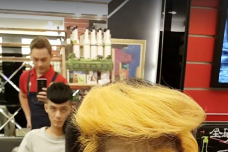 Trump hair taiwan