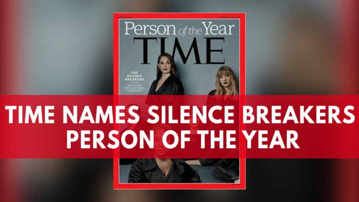 Time Magazine Names Silence Breakers Person Of The Year