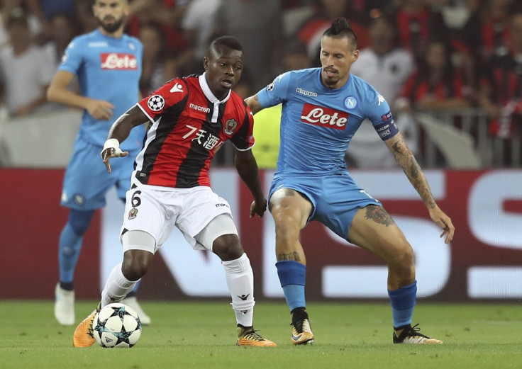 Jean Michael Seri and Marek Hamsik