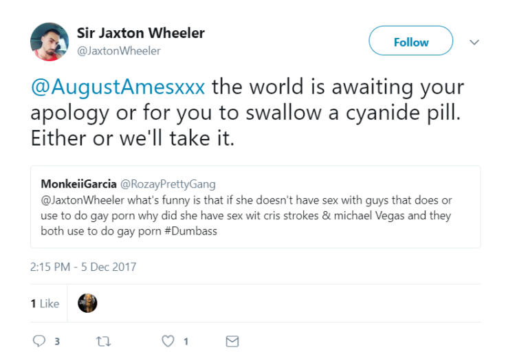 Jaxton Wheeler tweet