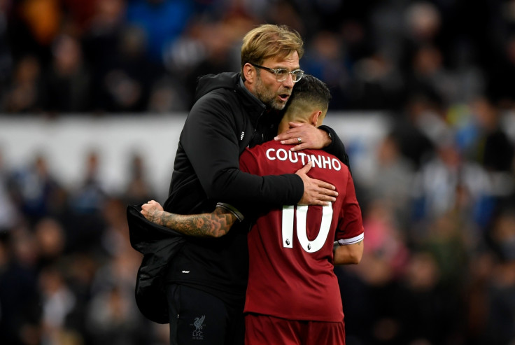 Jurgen Klopp and Philippe Coutinho