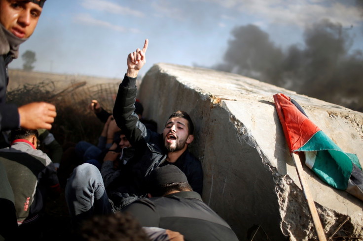 Jerusalem Israel capital Palestinians protest Trump