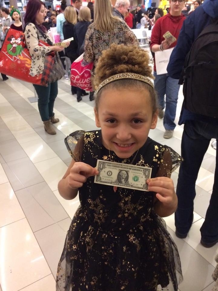 Dollar bill daughter