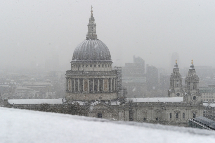 snow St Paul's