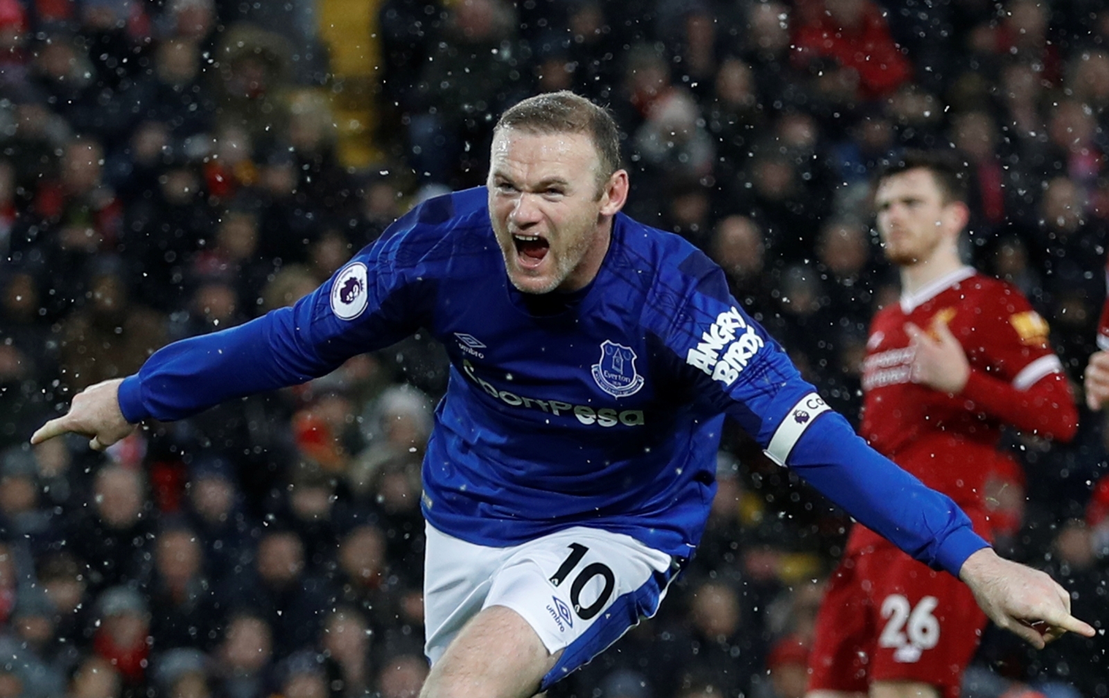 Liverpool 1-1 Everton: Rooney's penalty punishes Lovren gaffe as Blues