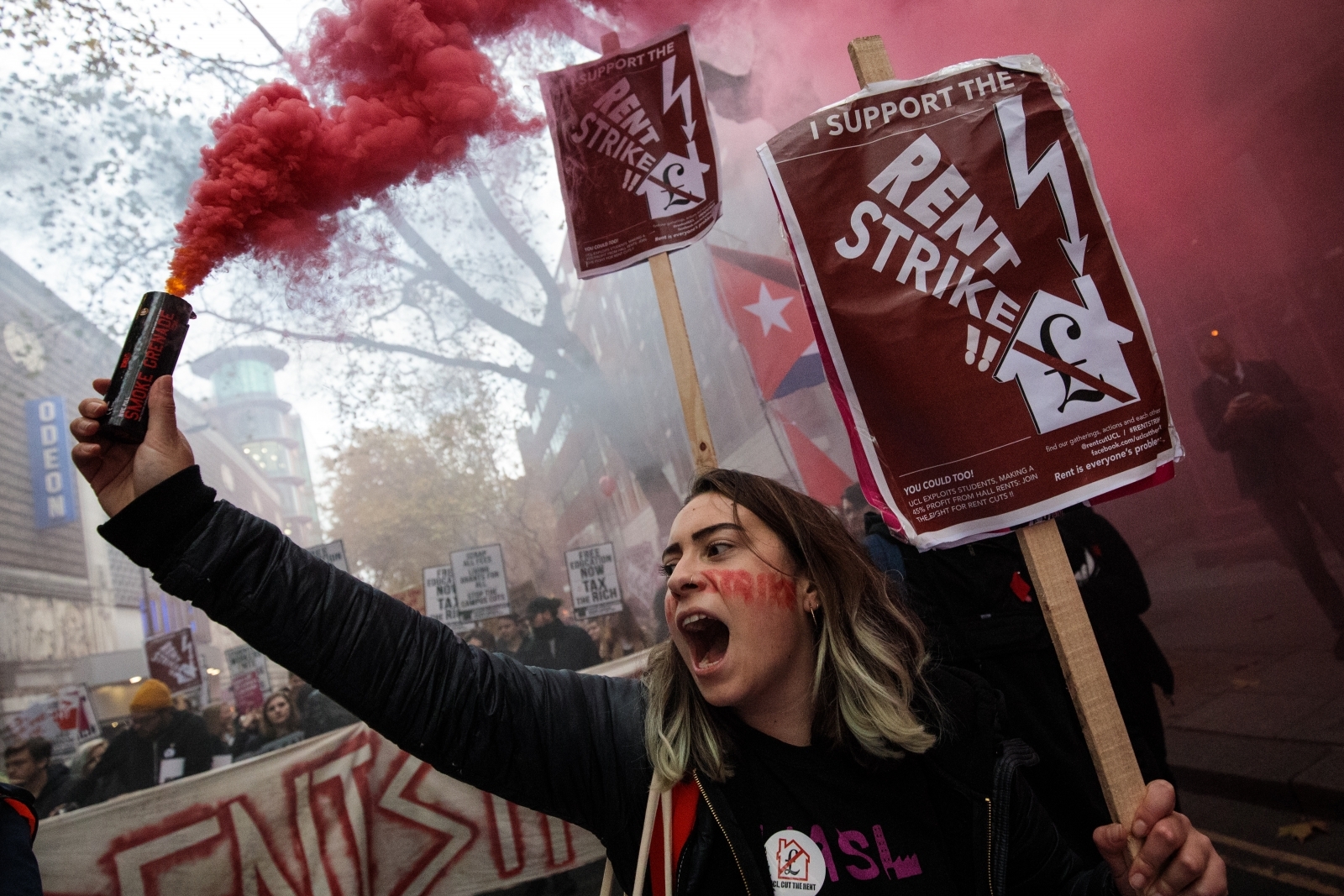 Students March To Demand An End Over Tuition Fees Students March To Demand An End Over Tuition Fees