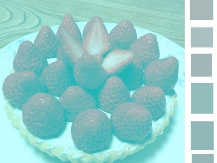 The strawberry optical illusion explained